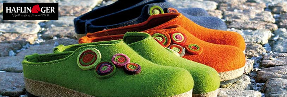 boiled wool clogs